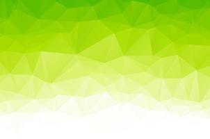 Abstract green low poly crystal background. Polygon design pattern. Low poly vector illustration, low polygon background.