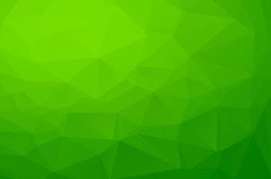 Abstract green low poly crystal background. Polygon design pattern. Low poly vector illustration, low polygon background.