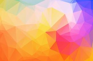 Abstract multicolor low poly crystal background. Polygon design pattern. Low poly vector illustration, low polygon background.