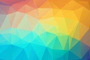 Abstract multicolor low poly crystal background. Polygon design pattern. Low poly vector illustration, low polygon background.