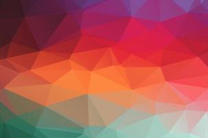 Light colorful Low poly crystal background. Polygon design pattern. Low poly vector illustration, low polygon background.