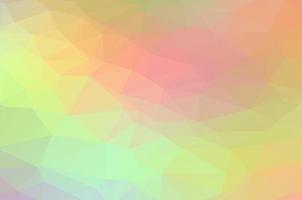 Light colorful Low poly crystal background. Polygon design pattern. Low poly vector illustration, low polygon background.