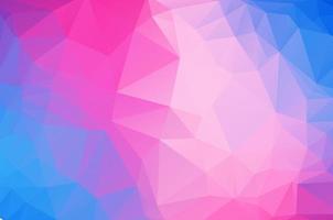 Light colorful Low poly crystal background. Polygon design pattern. Low poly vector illustration, low polygon background.