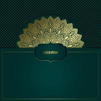 Luxury mandala background with golden arabesque pattern Arabic Islamic east style. Ramadan Style Decorative mandala. Mandala for print, poster, cover, brochure, flyer, banner vector