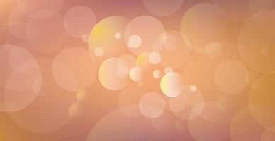 Abstract multicolored blurred bokeh on red background - Vector