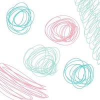 Abstract geometric background. Cover, poster, flyer, card with different shapes. vector