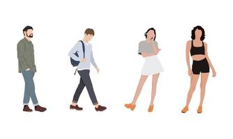 group of people illustration vector