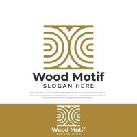 Logo wood texture wood texture furniture wood pattern vector