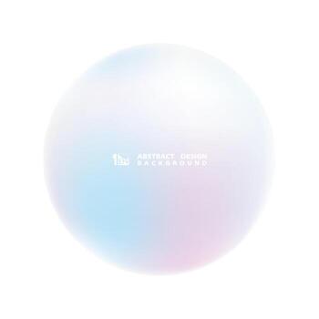 Abstract circle of soft gradient colorful copy space of text design background.  illustration vector eps10