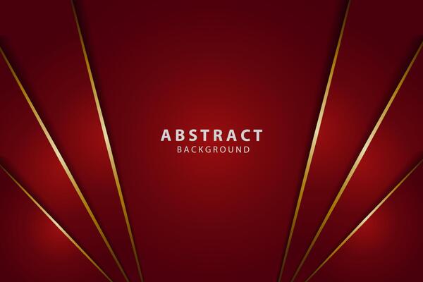 red gold luxury abstract overlap layer background template