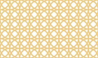 Background pattern seamless circle gold color vector