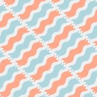 Colorful background pattern cute red and blue color vector