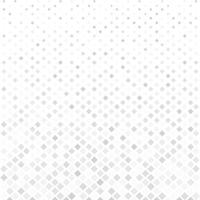 Abstract halftone white and gray square pattern background, Vector modern futuristic texture for posters, sites, cover, business cards, postcards, interior design, labels and stickers.