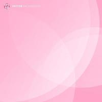 Pink smooth twist light lines for valentines day background. vector