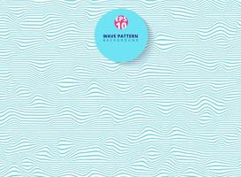 Abstract blue lines wave, Wavy stripes pattern, Rough surface vector