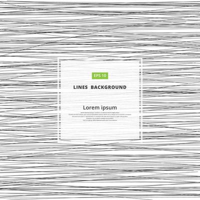 Black and white Abstract horizontal lines striped pattern