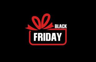 BLACK FRIDAY MODERN SIMPLE TY... vector