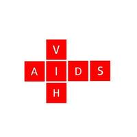 Día mundial del SIDA. corazón rojo 1 de diciembre. ayuda a la conciencia. enfermedad del vih. pancarta con las palabras detener el sida. el corazon que dicta vector