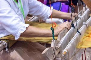 Traditional cotton woven. photo