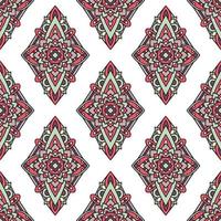 Native tribal pattern, outline style vector