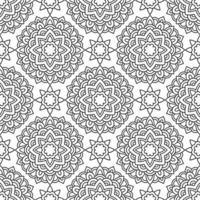 black and white tribal Navajo seamless pattern. aztec abstract geometric print. ethnic hipster backdrop. It can be used for wallpaper, web page background, fabric, textile, paper, postcards. vector