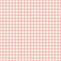 Seamless tartan pattern. Plaid repeat vector with white and pink Designs used for prints, gift wrapping, textiles, checkerboard backgrounds for tablecloths.