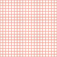 Seamless tartan pattern. Plaid repeat vector with white and pink Designs used for prints, gift wrapping, textiles, checkerboard backgrounds for tablecloths.