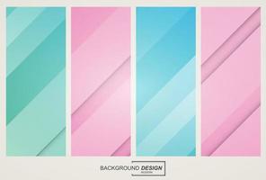 Vector bundle colorful abstract geometric gradient background