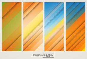 Vector bundle colorful abstract geometric gradient background