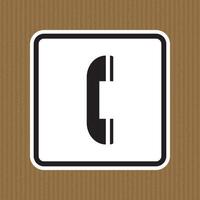 Symbol Do not use the phone vector