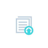 upload documents, files vector
