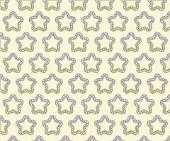 chain star pattern illustration vector