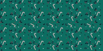 Elegant Christmas and holiday decorative objects pattern background vector illustration