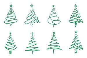 Christmas Tree Outline Vector Art, Icons, and Graphics for Free Download