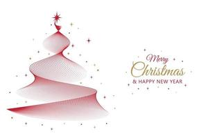 Hand drawn christmas background vector