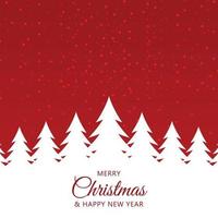 Hand drawn christmas background vector