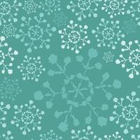 Snowflake pattern design background vector