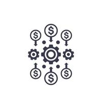 cost efficiency and optimization, money management, expense tracking, budgeting, banking vector