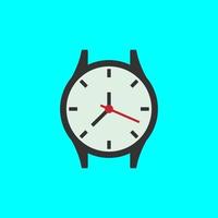 watch icon vector logo template, clock icon