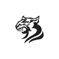 Tiger icon and symbol template illustration vector