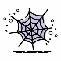 Spiderweb Icon MBE Style.eps vector