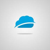 Illustration vector graphic of Cloud. Perfect to use for Technology Company