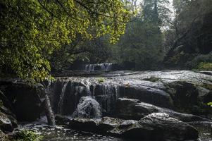 waterfall of Fosso Castello in Soriano Chia photo