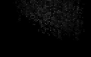 Dark Silver, Gray vector backdrop with dots.