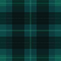 Dark Turquoise Buffalo Plaid Seamless Pattern vector