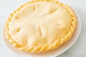 Toddy palm pies on plate photo