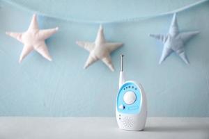 Baby monitor on table photo