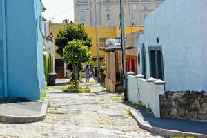Life in the colorful streets of Bo-Kaap Schotsche Kloof. photo