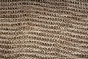 Burlap brown as a background image photo