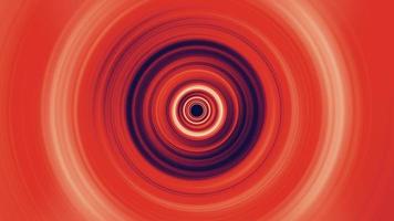 onde di ondulazione viola arancione irradiano il movimento dell'anello.